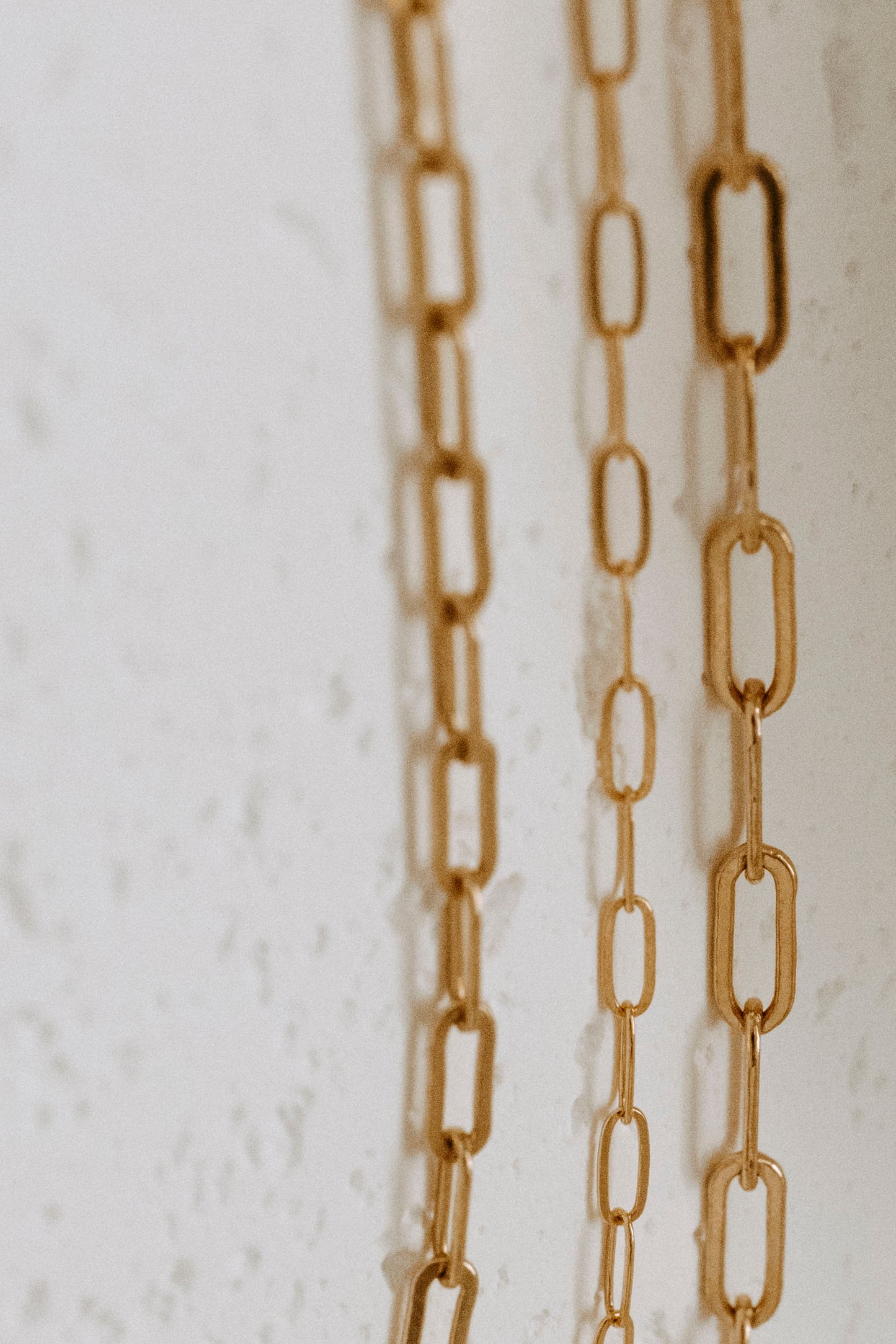 14k Gold Filled Paperclip Necklace