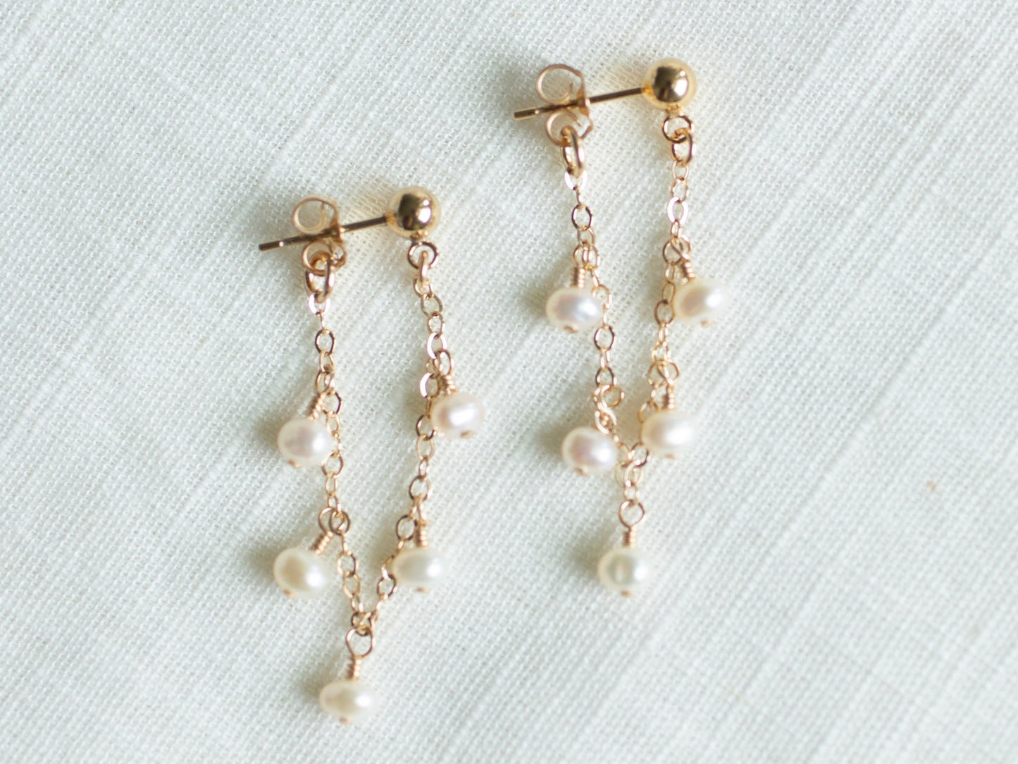 Elegant Pearl Earrings
