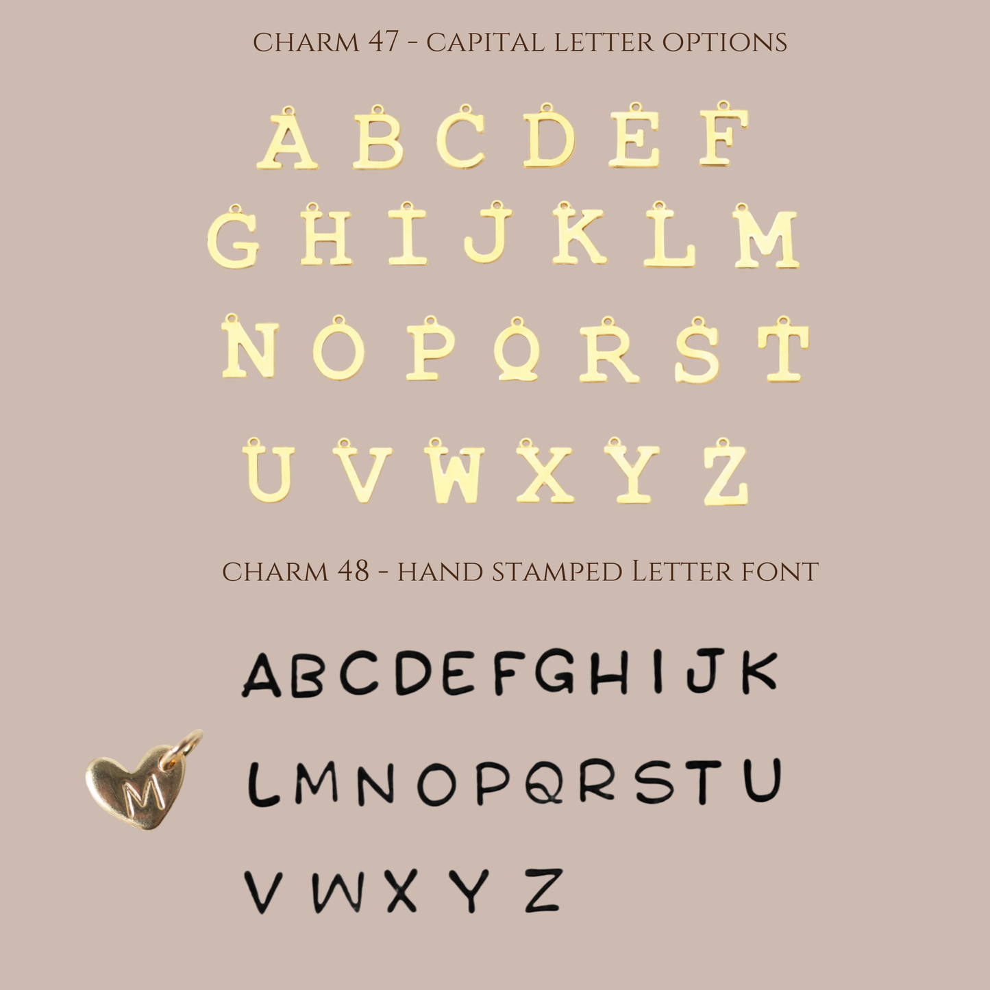 Gold Filled Paperclip Charm Bracelet