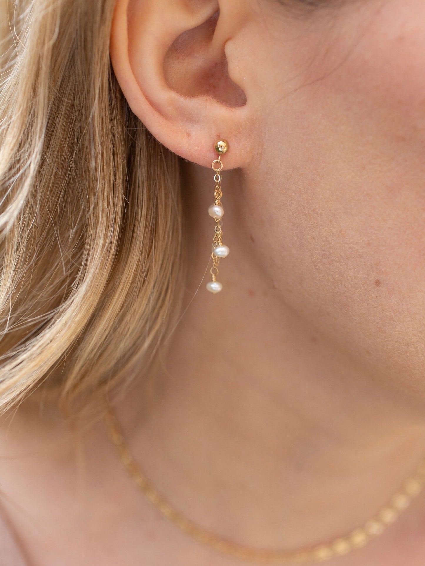 Elegant Pearl Earrings