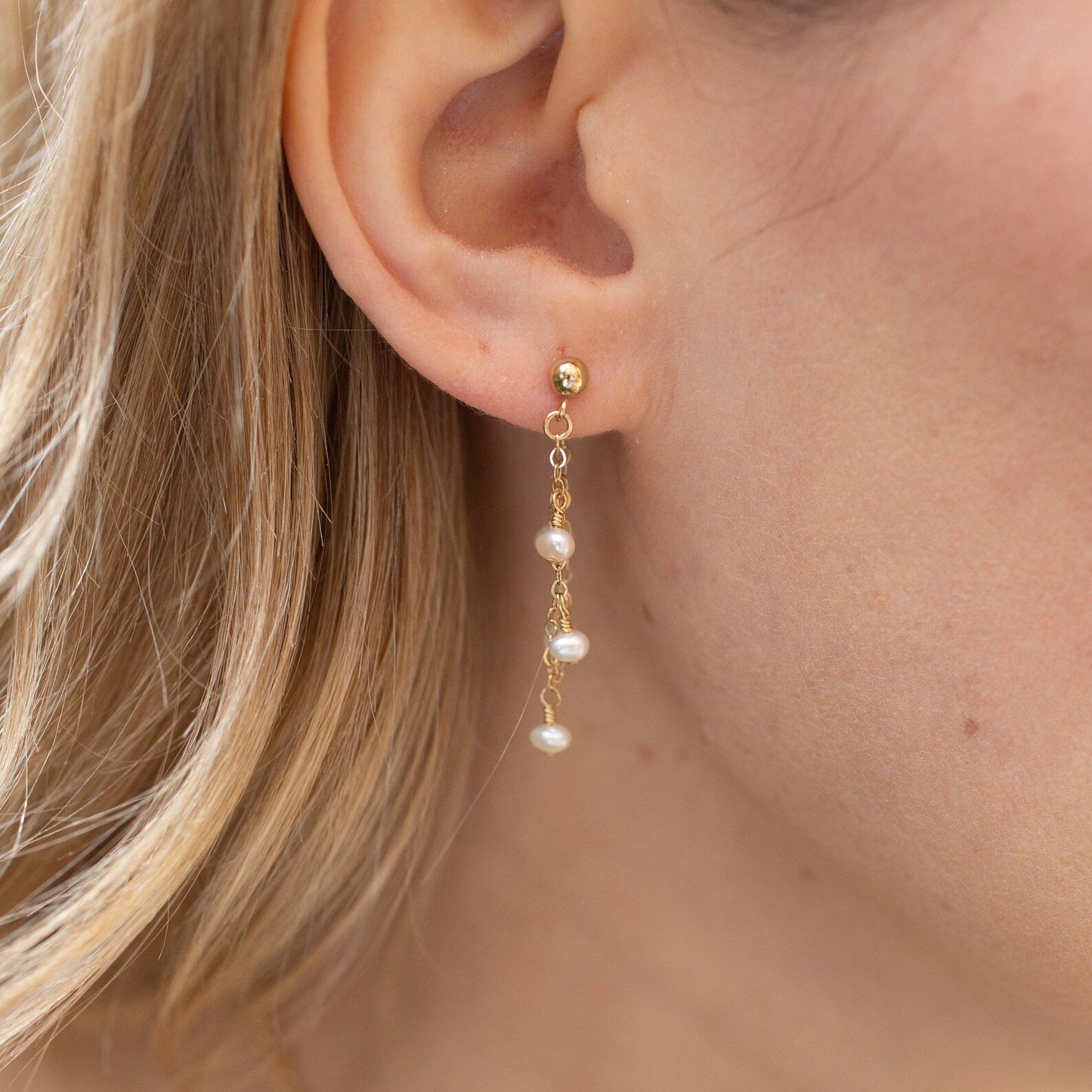 Elegant Pearl Earrings
