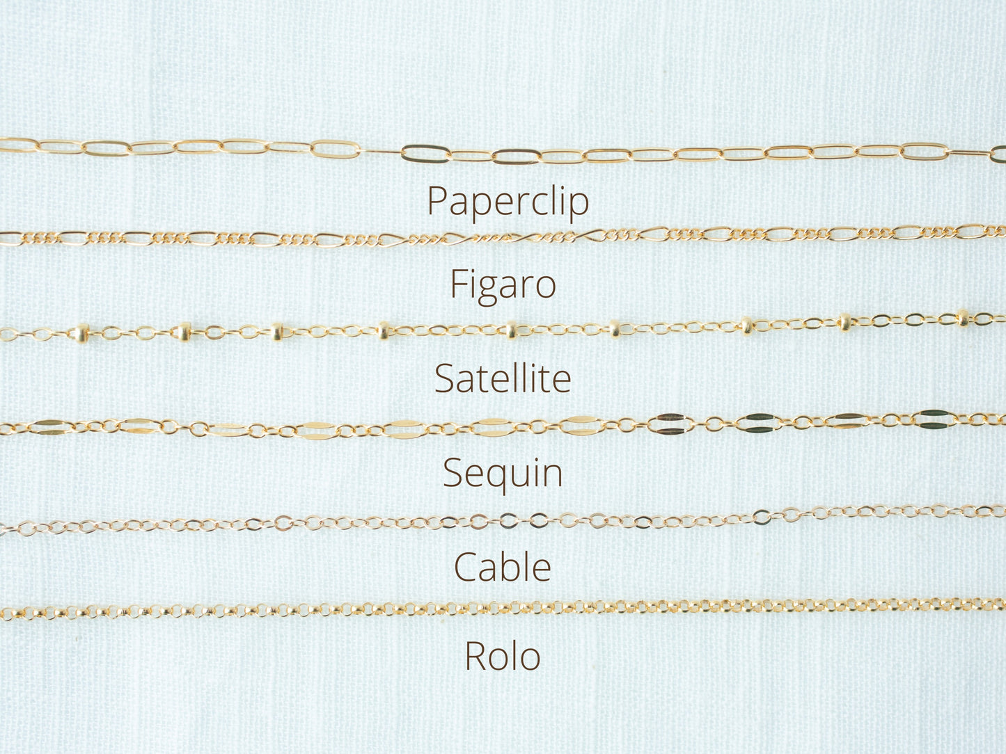 crescent 14k gold necklace