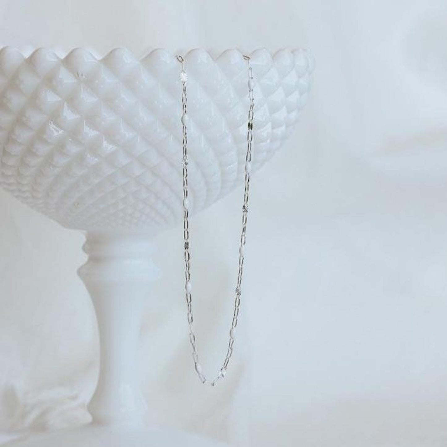 sterling silver starburst necklace