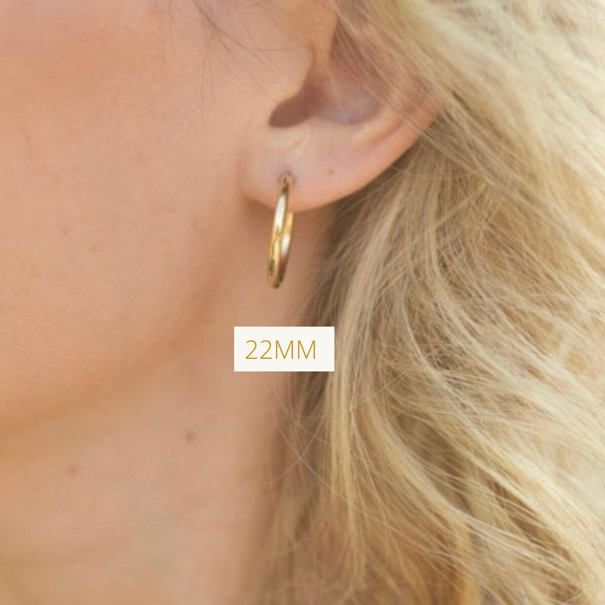 14k gold filled earrings hoops