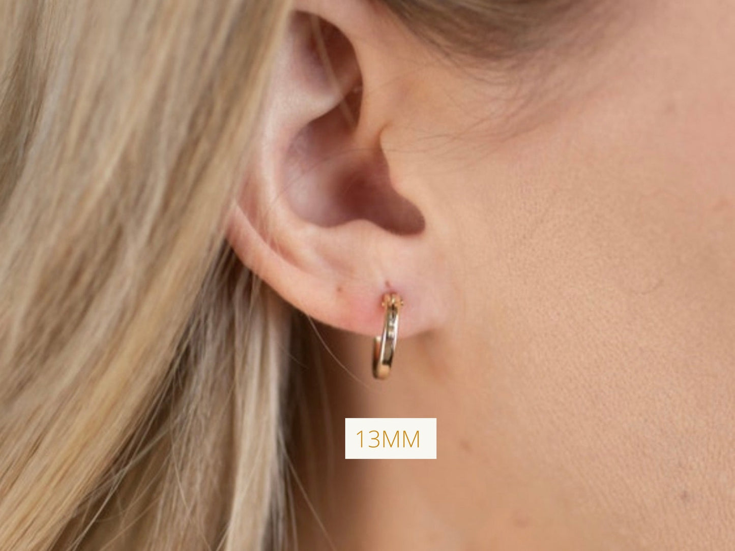 14k gold filled earrings hoops