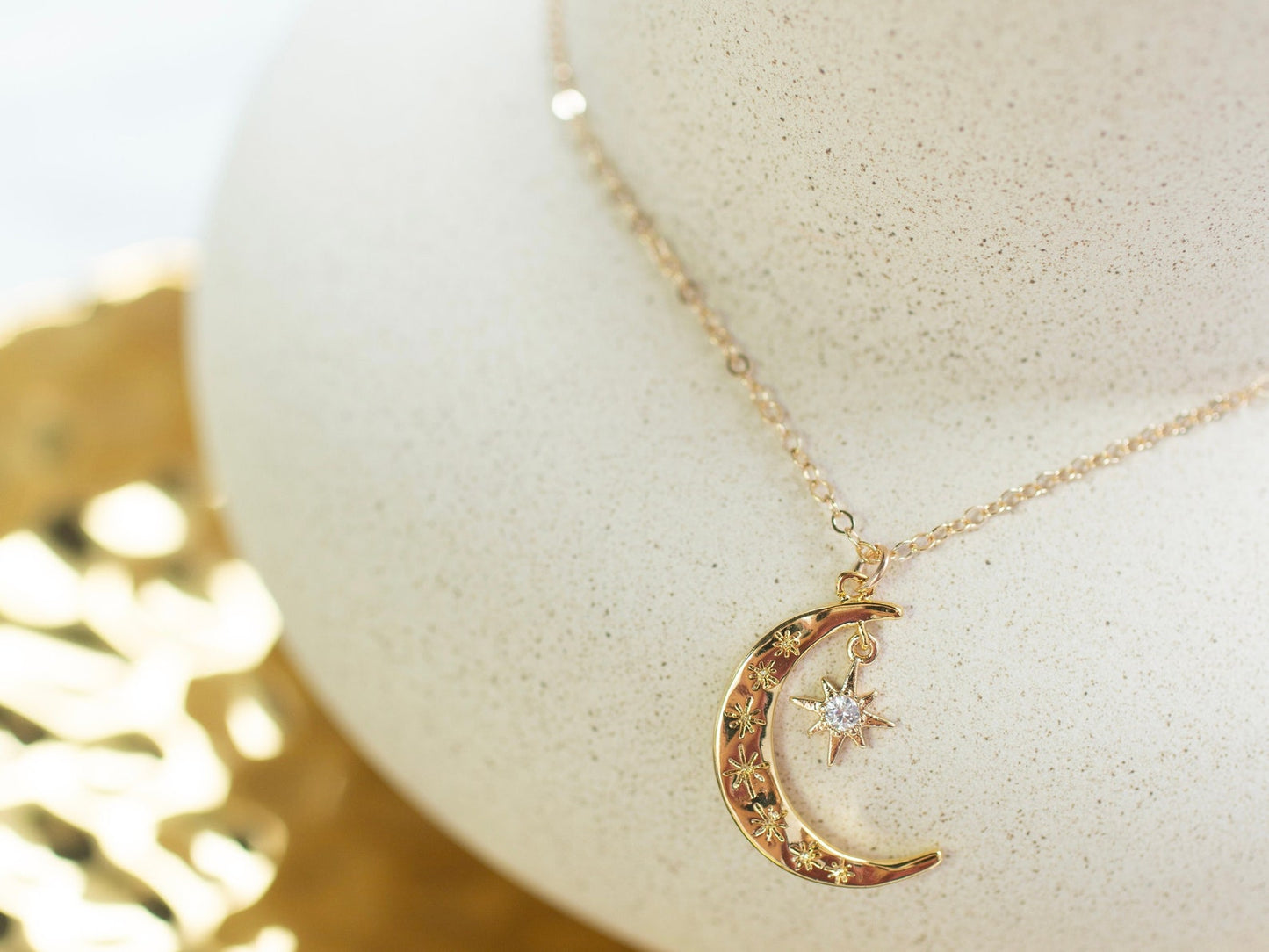 Crescent Shine Necklace