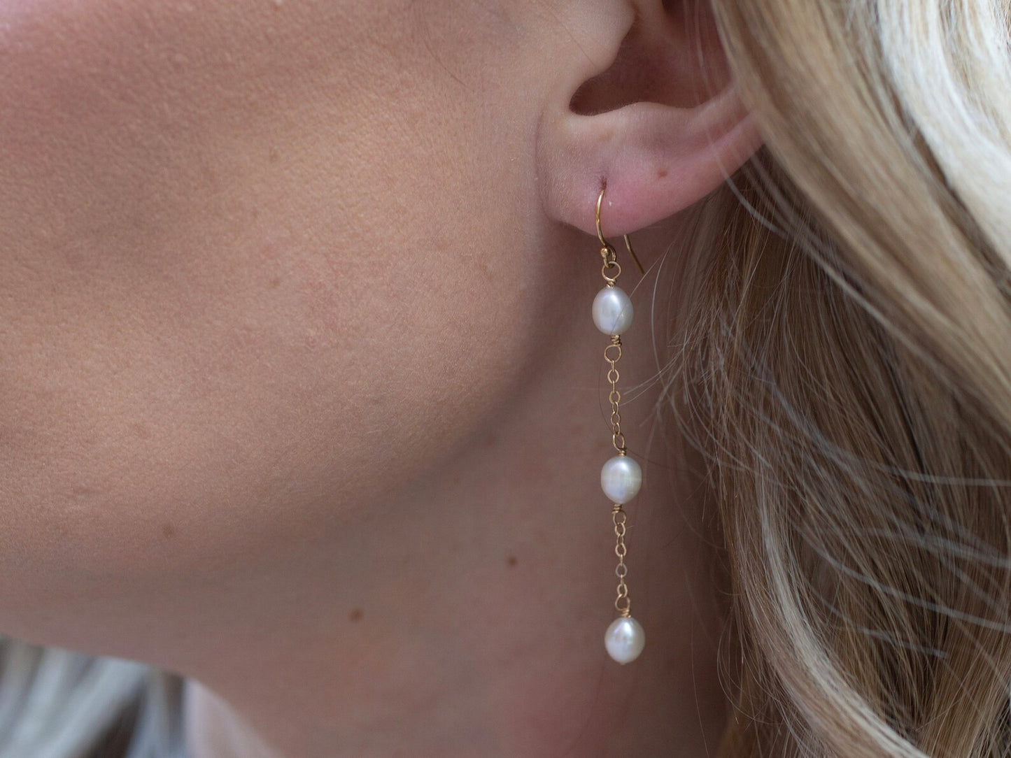 Pearl Drop Earrings