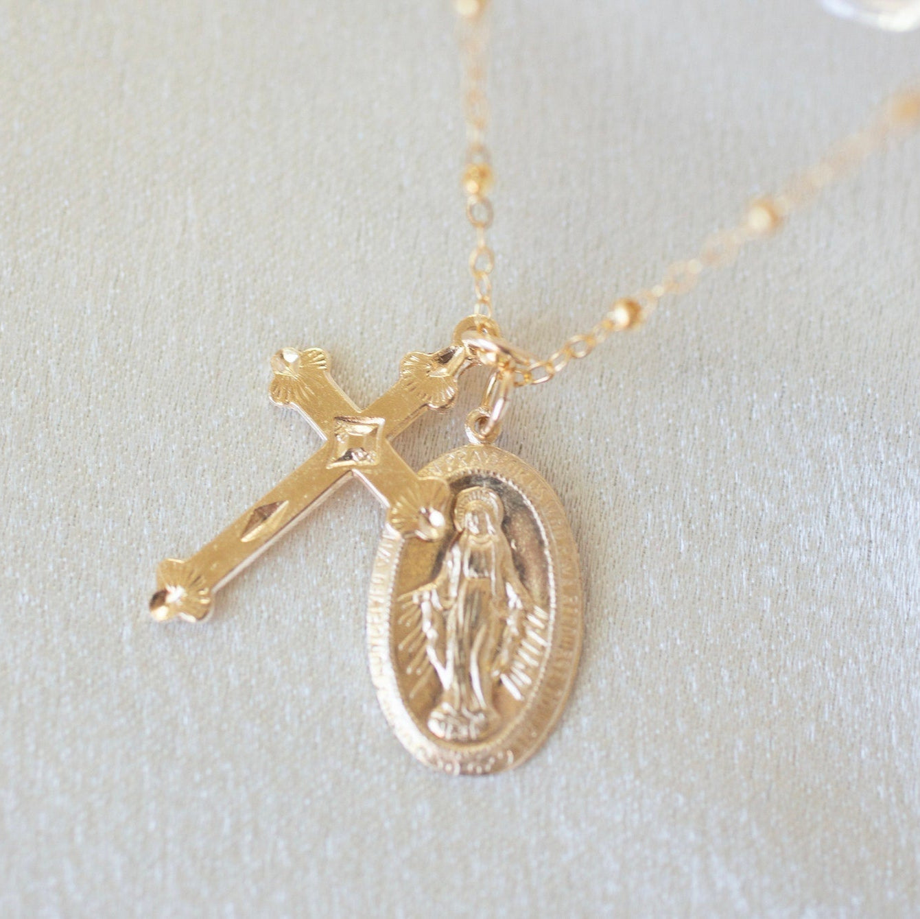 Faithful Mary Necklace