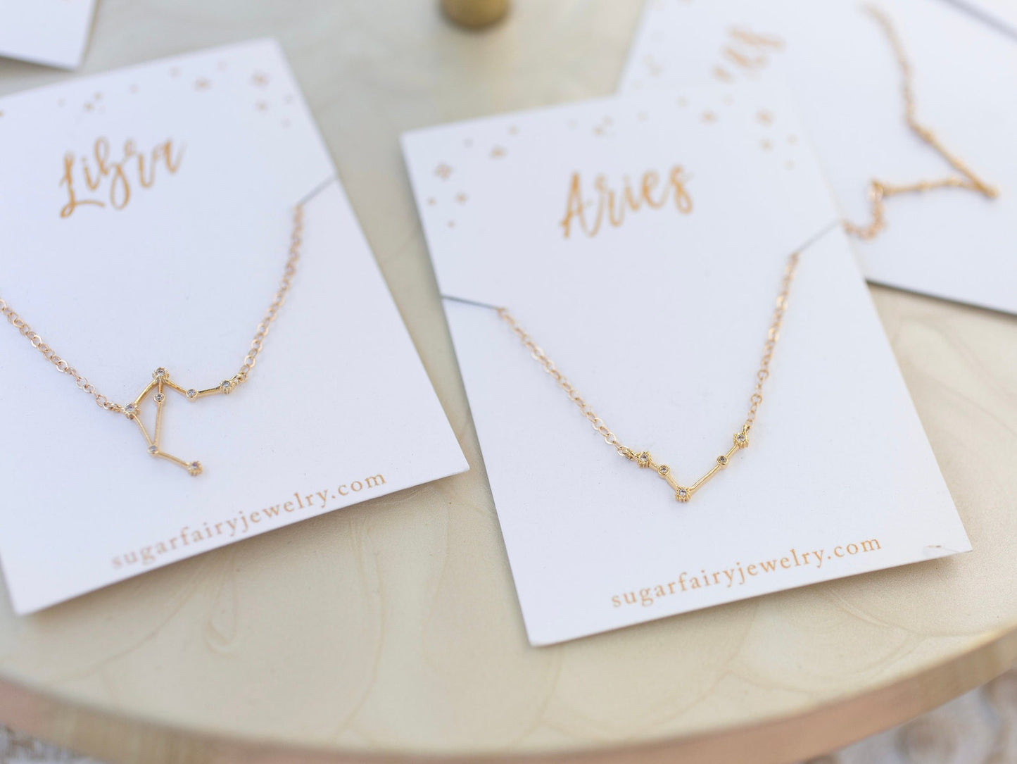 Gold Dainty Constellation Necklace