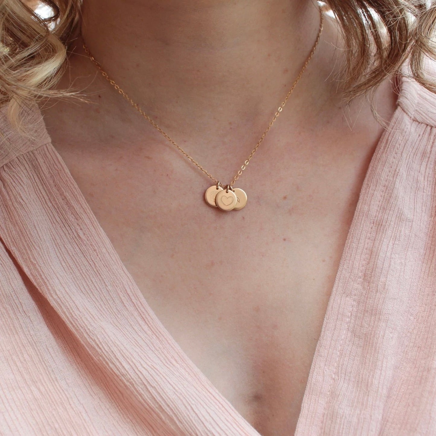 Gold Initial Necklace