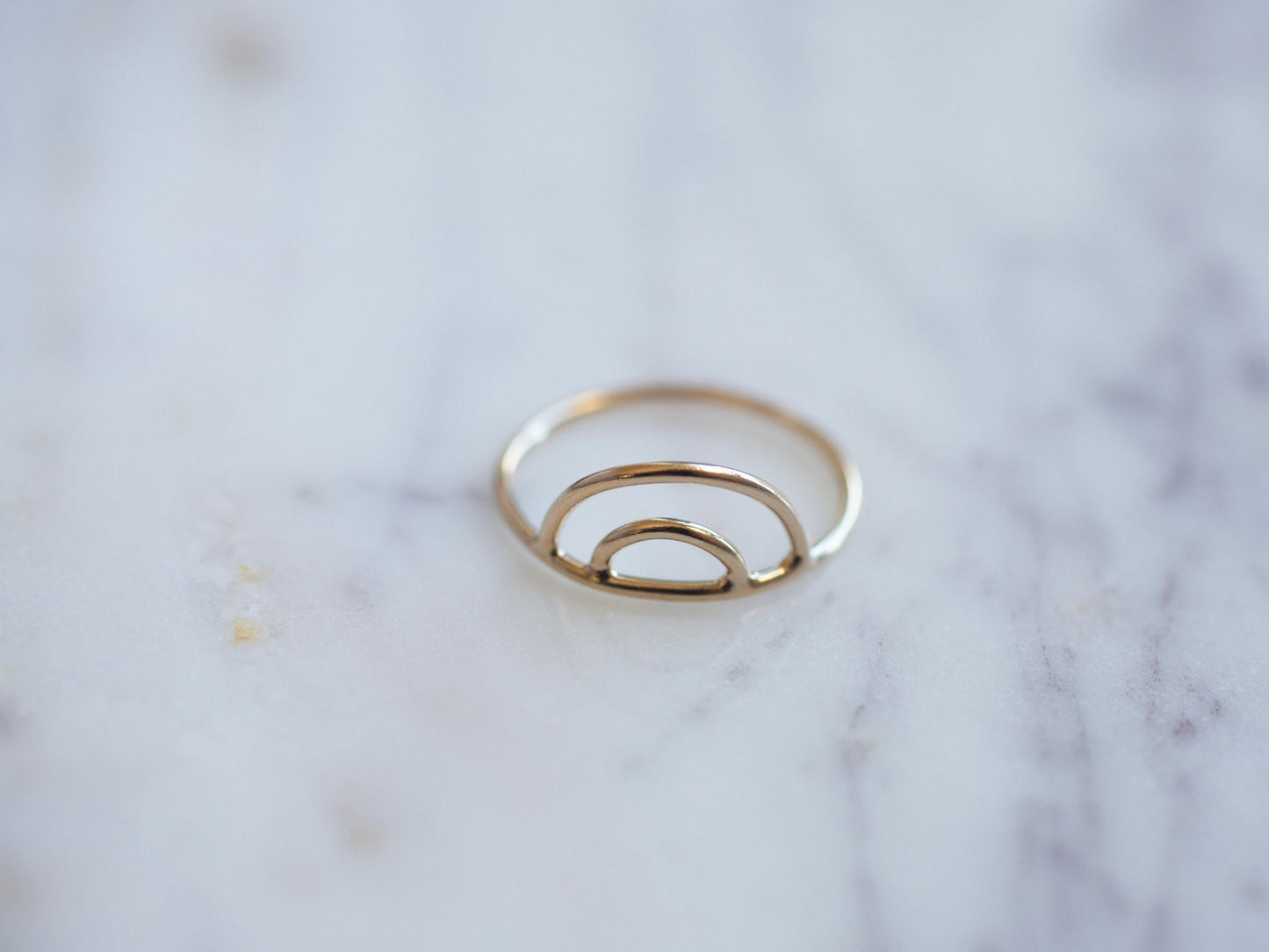 Gold Rainbow Ring