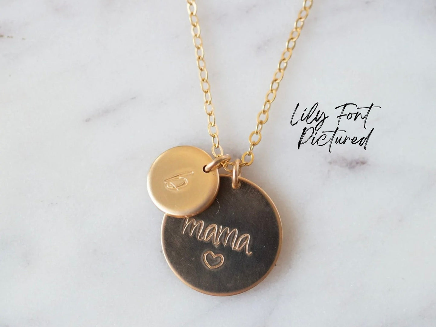 Personalized Mama Necklace