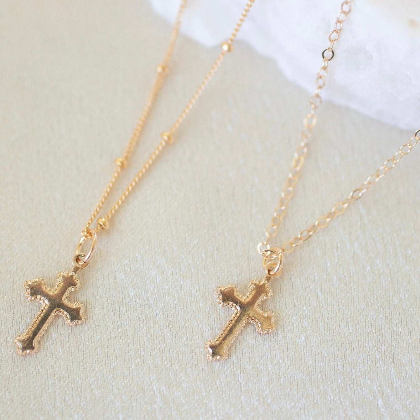 Mini Cross Necklace