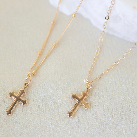 Mini Cross Necklace