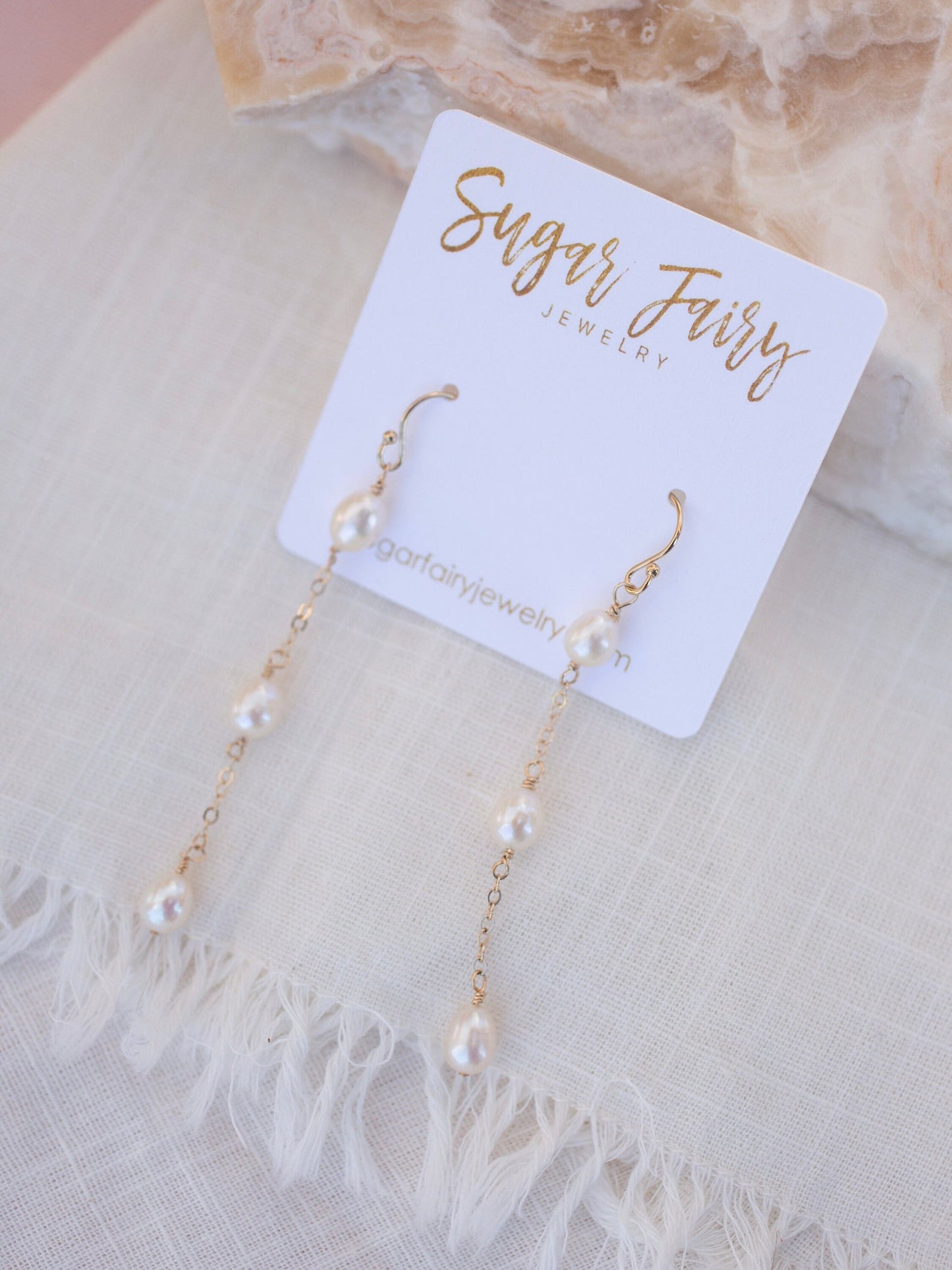 Pearl Drop Earrings