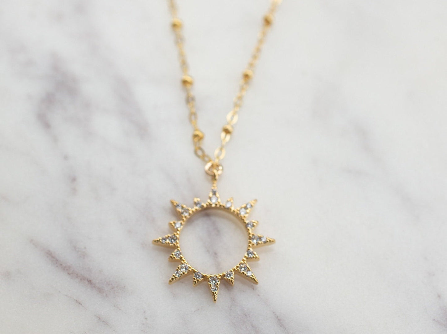 Shining Sun Necklace