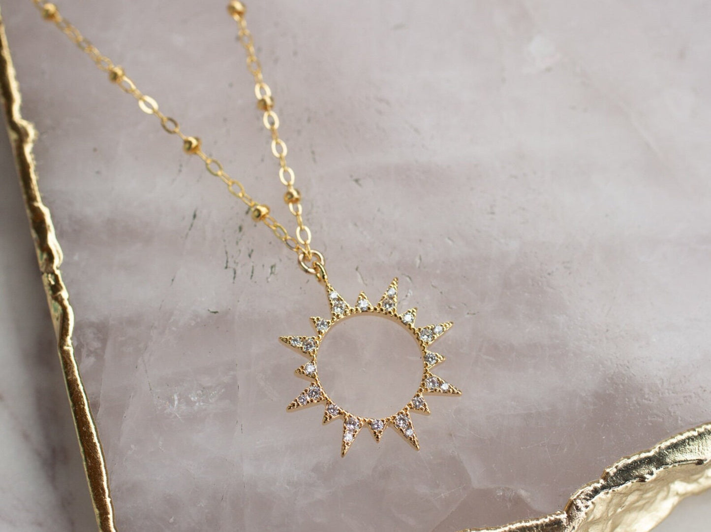 Shining Sun Necklace