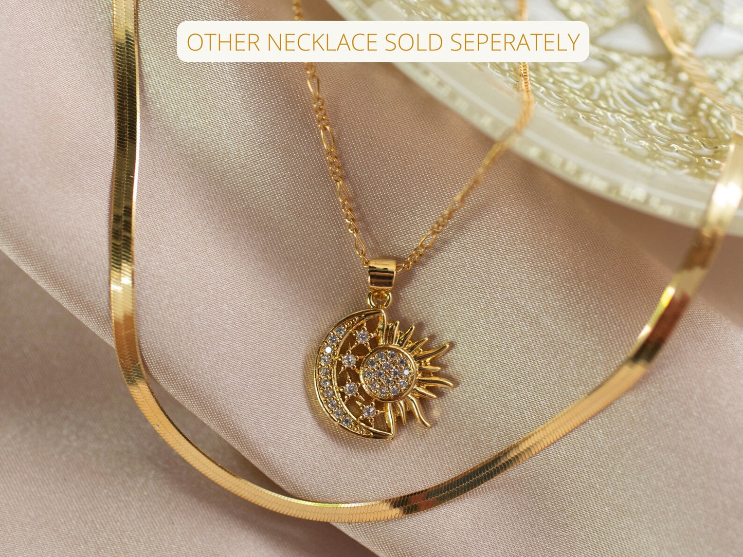 Solar Eclipse Necklace For Women