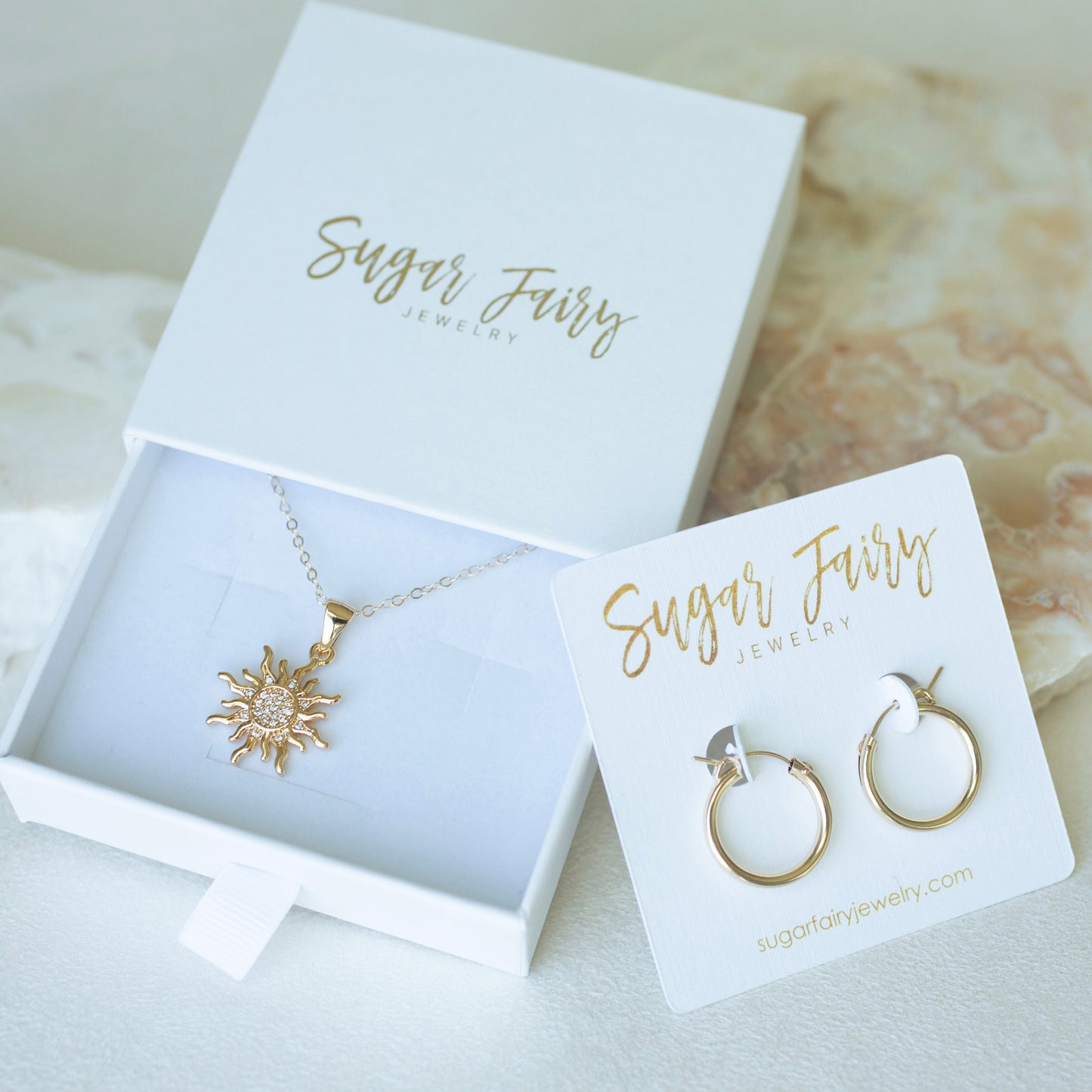 Sugar Fairy Initial Necklace