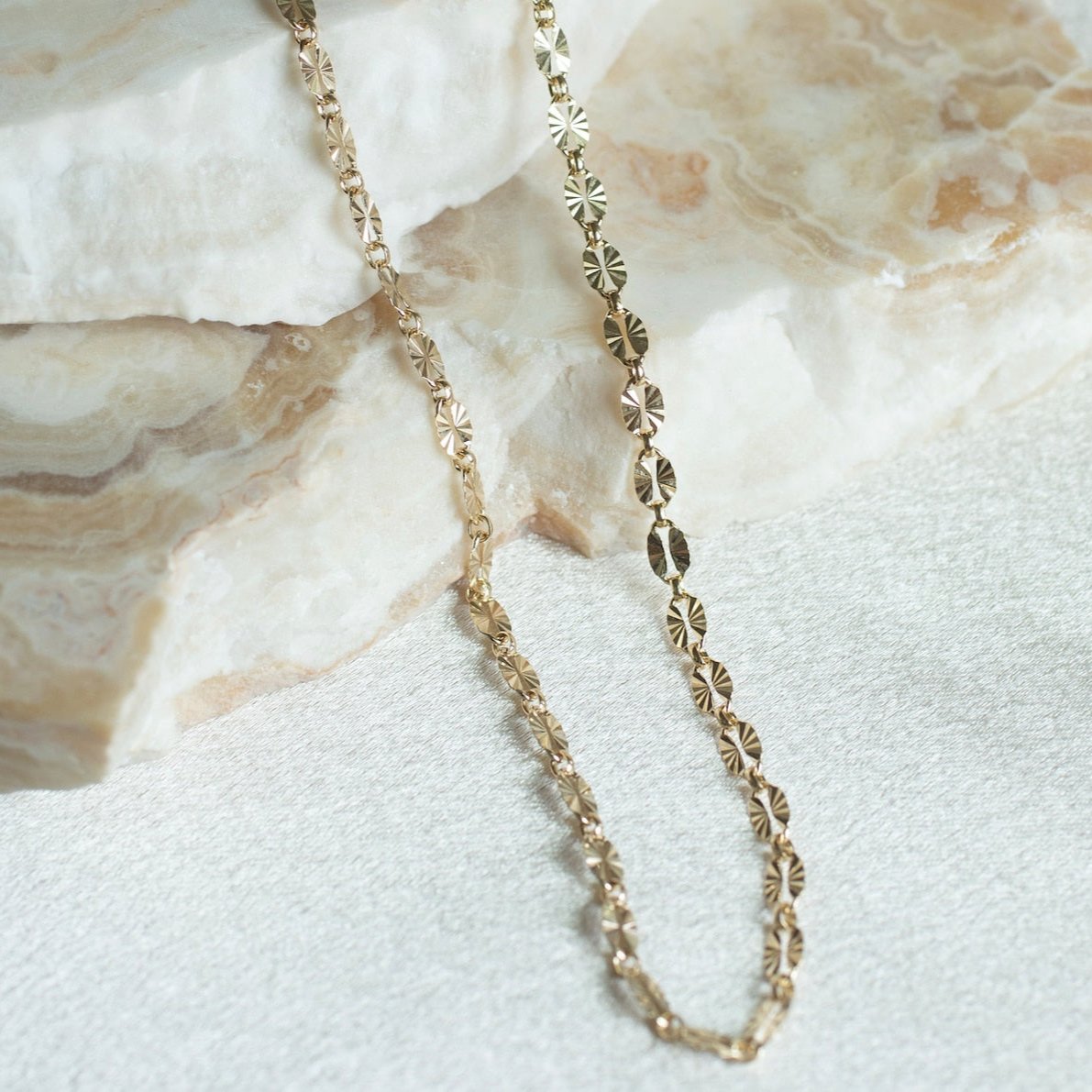 Women Gold Luna Necklaces