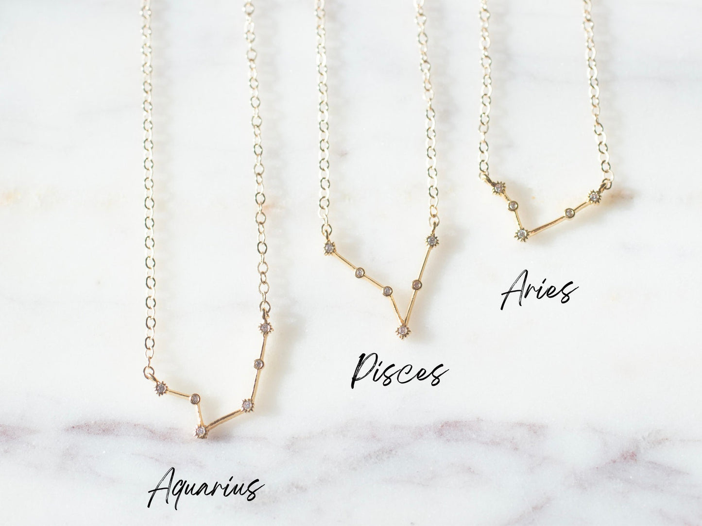 constellation necklaces