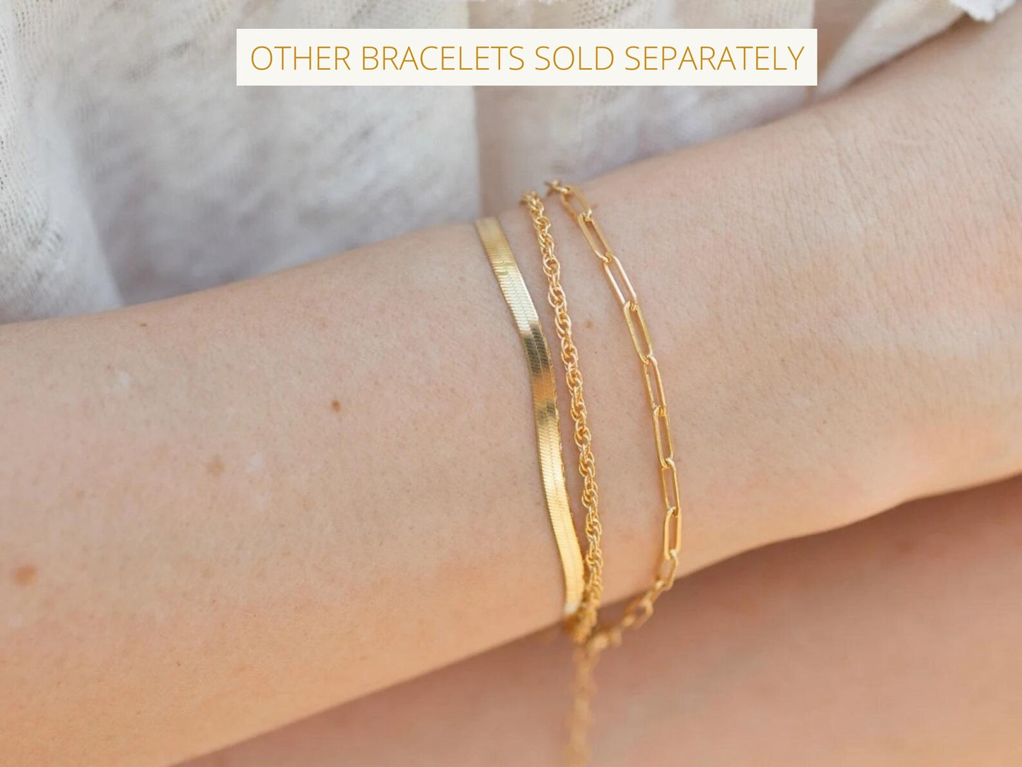 dainty gold anklets