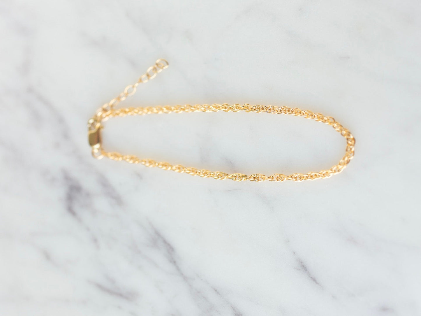 dainty gold bracelets