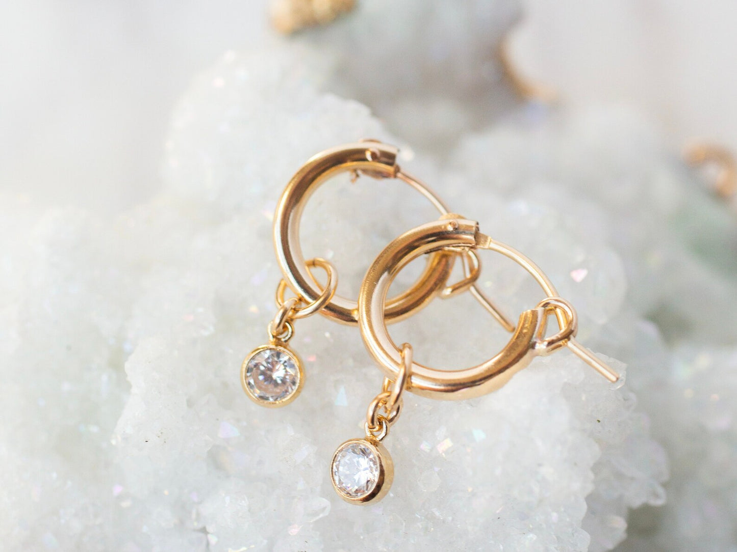 gold earring