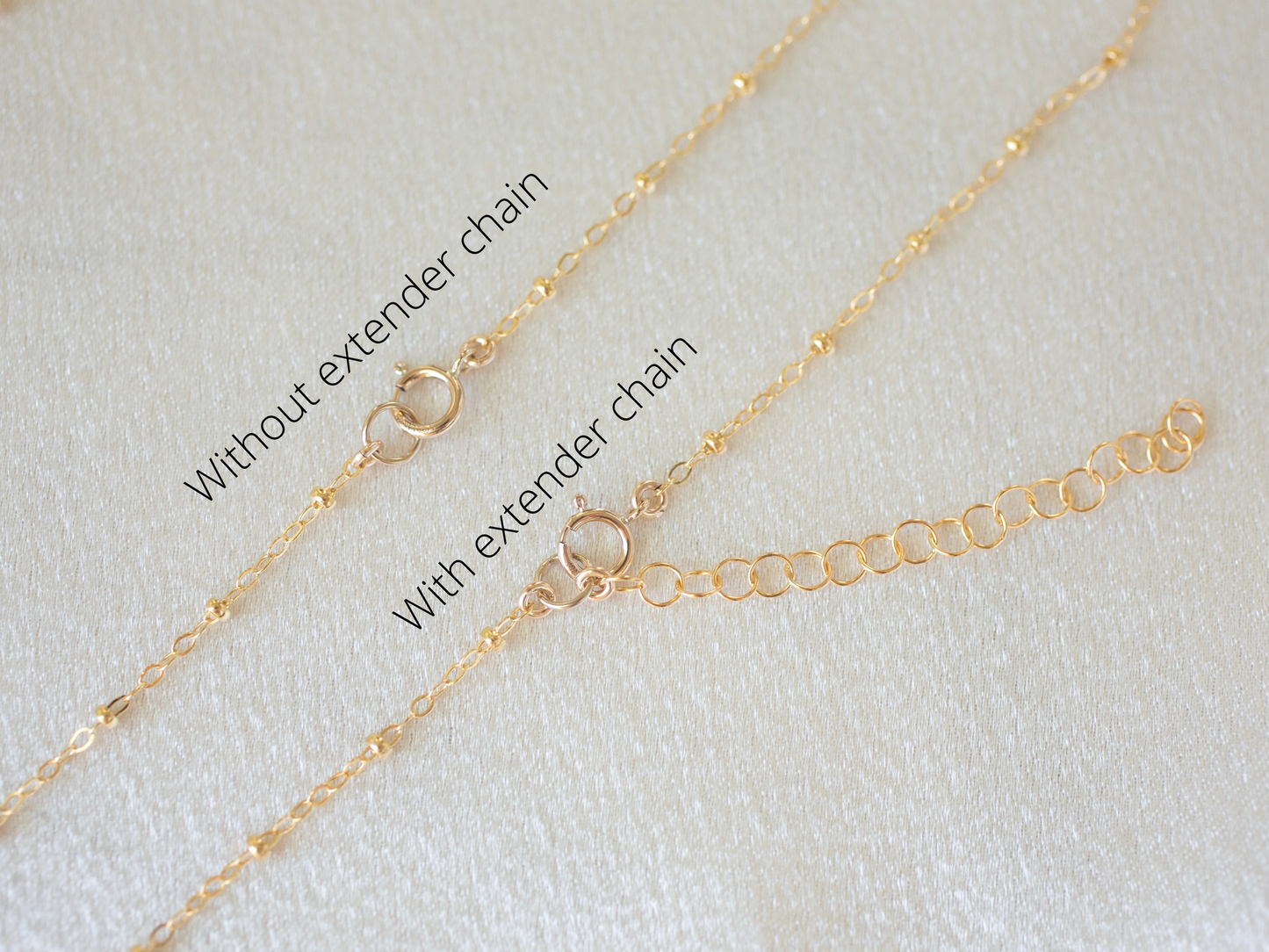 lucky star necklace With extra chain