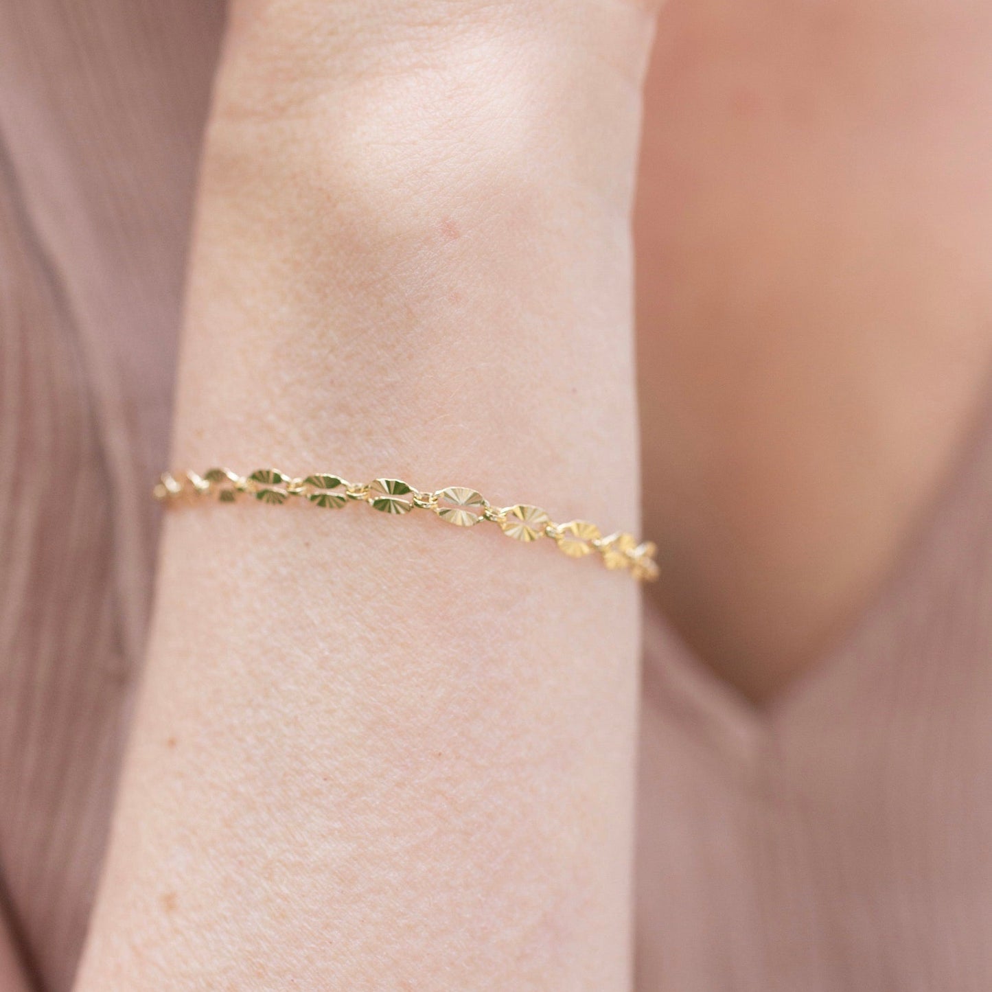 sunburst gold Bracelet