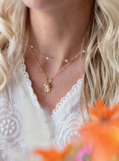 14 karat gold filled necklace