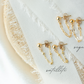 14k chain earrings