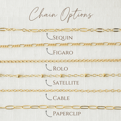 14k gold filled chains