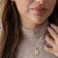 Floral Mary Necklace