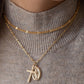 Floral Mary Necklace