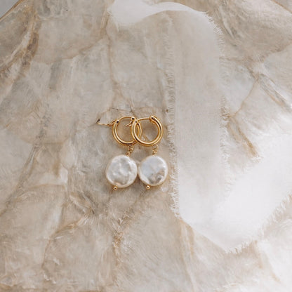 Shoreline Pearl Hoops