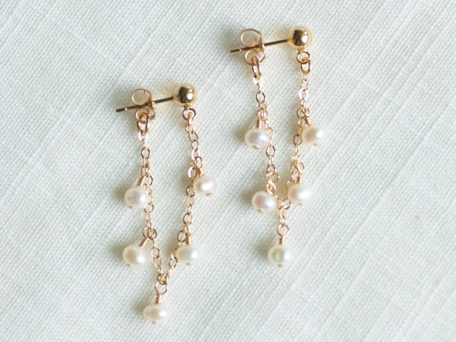 Elegant Pearl Earrings