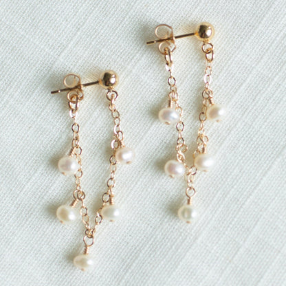 Elegant Pearl Earrings