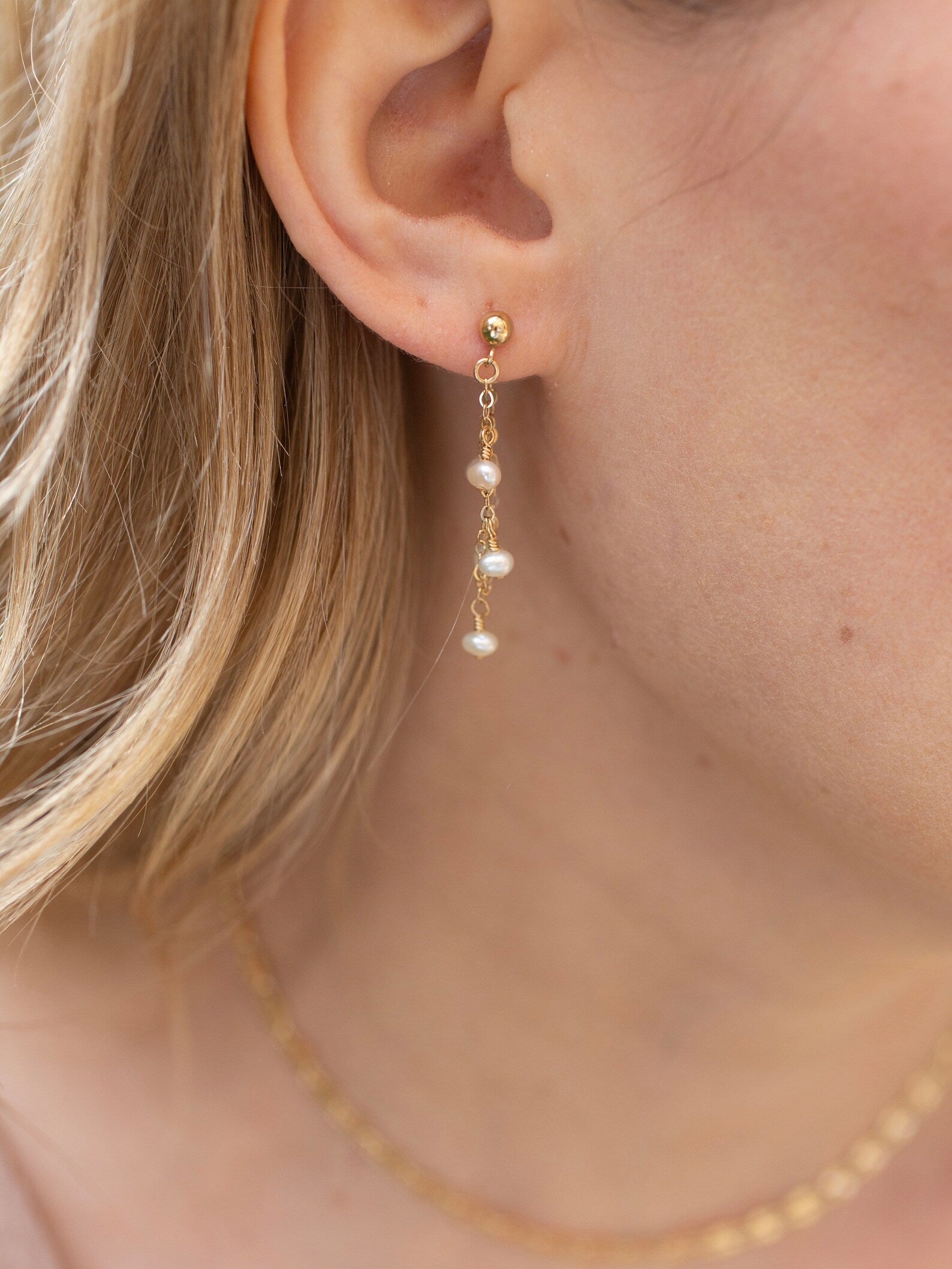 Elegant Pearl Earrings