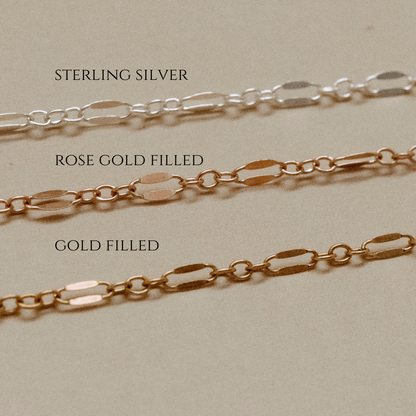 14k Gold Sequin Necklace For Women