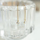 Gold Sparkle Threader Earrings For Women