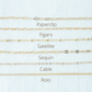 Gold Tiny Bow Necklace