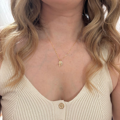 Mini Floral Cross Virgin Mary Necklace
