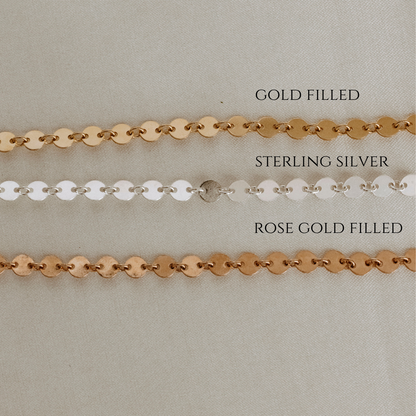Poppy Necklace With Gold
