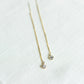 Gold Sparkle Threader Earrings For Women