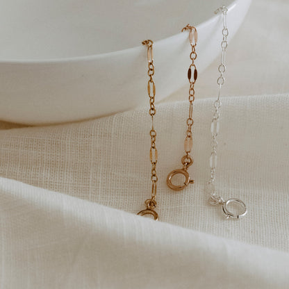 14k Gold Sequin Necklace For Women