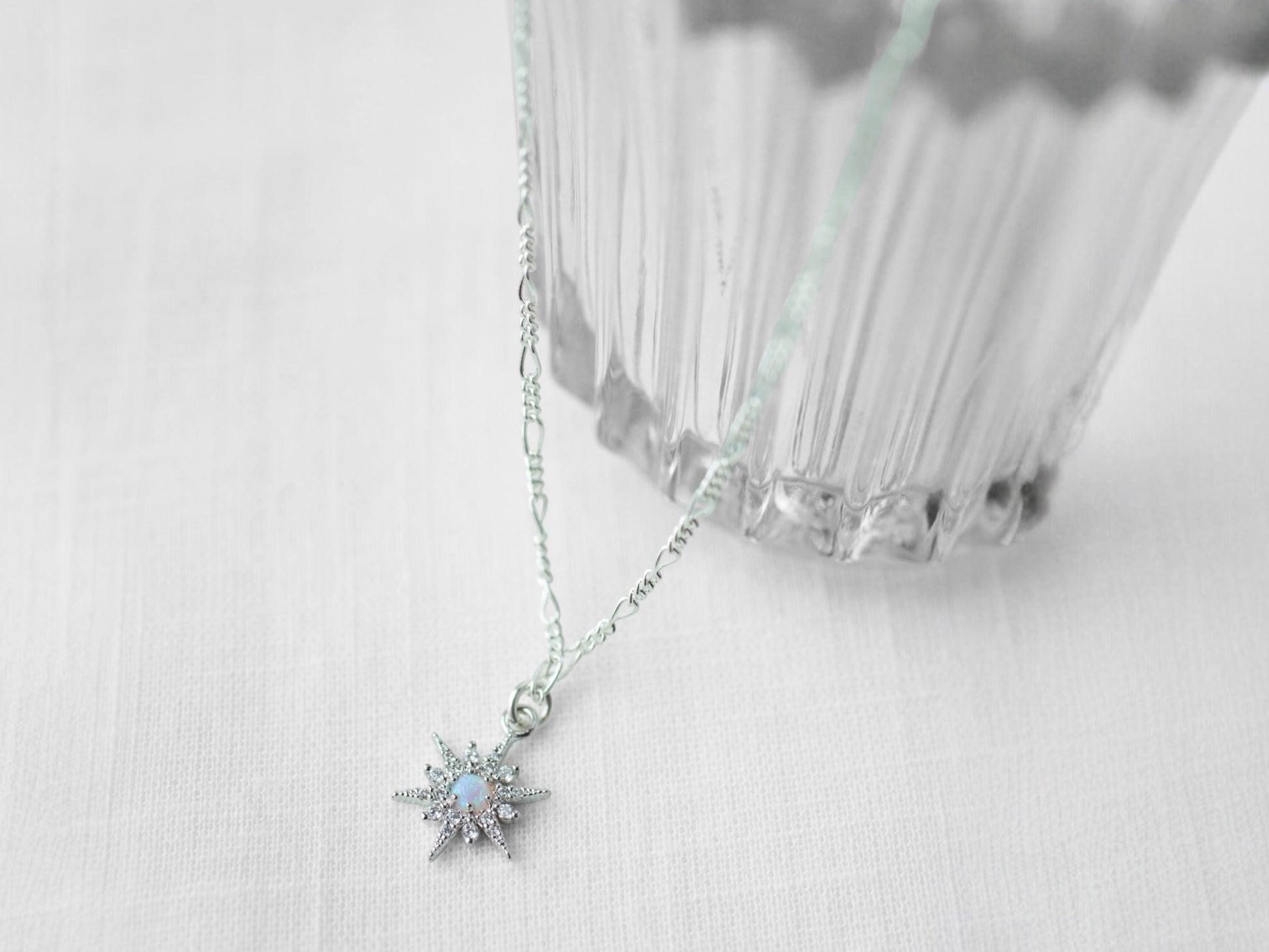 Silver Starburst Necklace