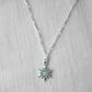 Silver Starburst Necklace