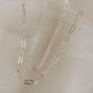 Sterling Silver Paperclip Necklace