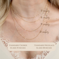 Sugar Fairy Poppy Necklace With Gold
